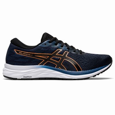 Asics Gel-Excite 7 - Miesten Juoksukengät - Mustat